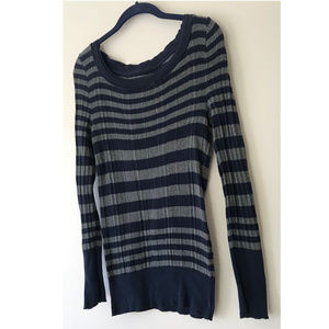 Striped Mudd Knit Top